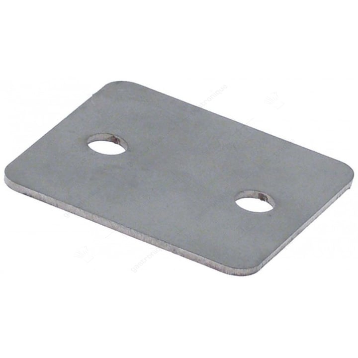 Unterlegplatte B 40mm verzinktes Stahlblech L 44mm