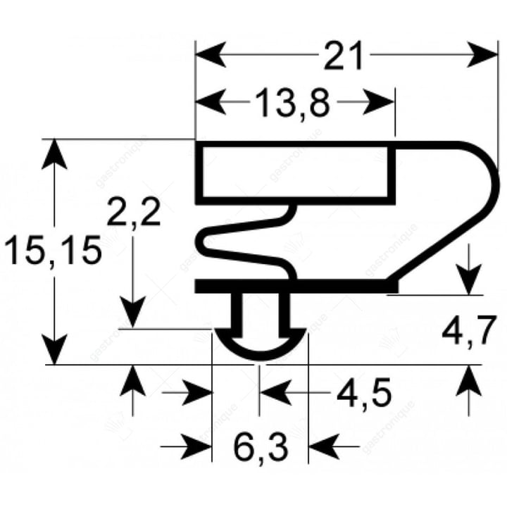 TÜRSCHWELLEN - 1006 LÄNGE 2000 mm