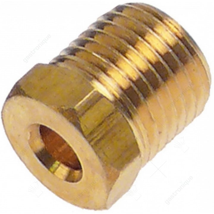 coupling for pipe ø 4 mm 5 pcs