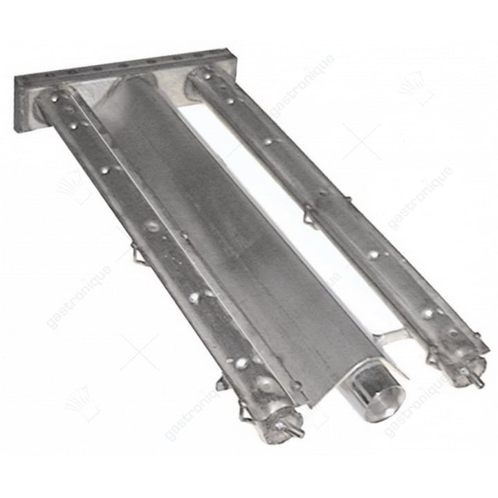 staafbrander 2-rijen L 430mm B 205mm H 45mm 6,95kW lavasteengrill