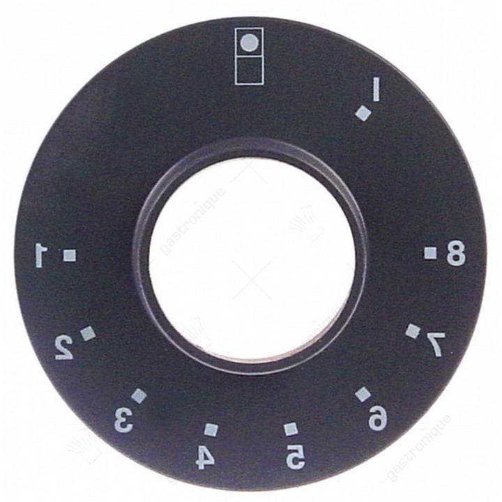 Symbolplatte ø 84 mm 1-2-3-4-5-6-7-8