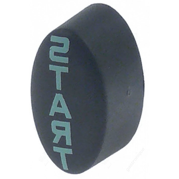 knop "start" groenical 23x13 mm