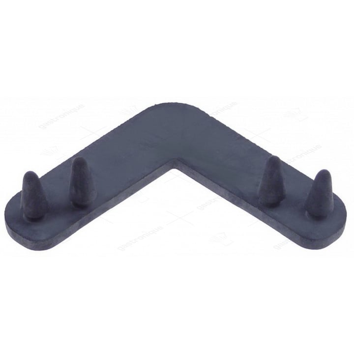 rubber buffer L 63mm H 17,5mm B 63mm