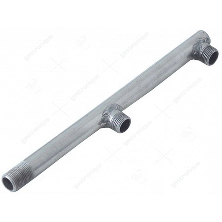 naspoelarm L 175mm sproeiers 2 draad M12x1 inbouwpositie boven/onder