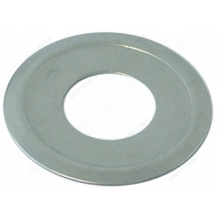 schijf rvs 50x22x1 mm