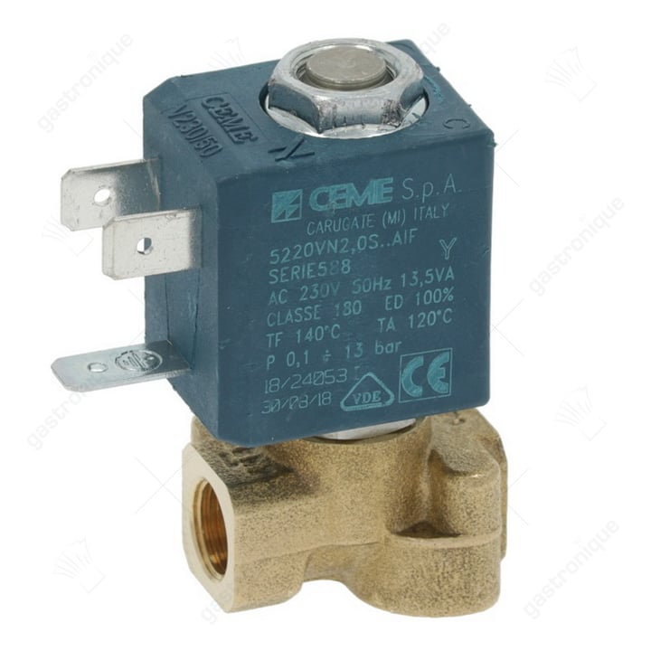 MAGNEETVENTIEL CEME 2 WEGEN ø 1/8"F 230V