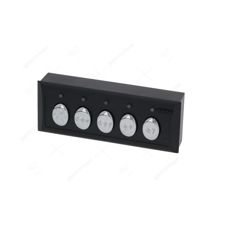 push-button panel-5 buttons