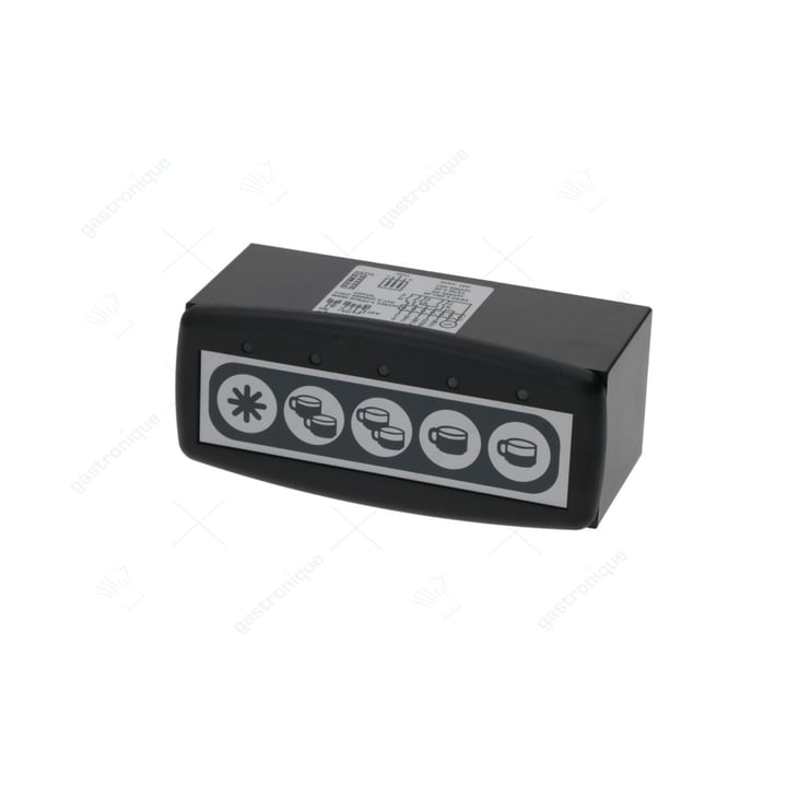 push-button panel 5 buttons 230v