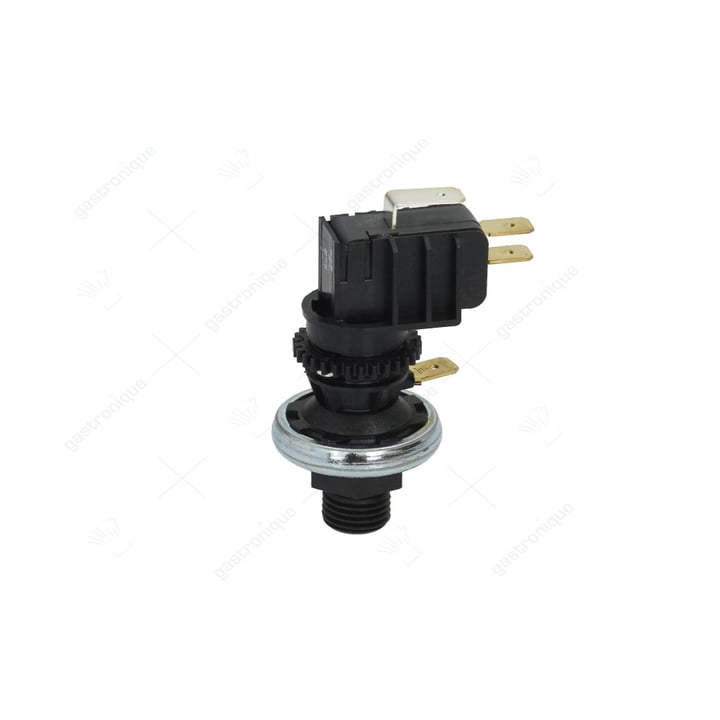 Pressostaat aansluiting 1/4" 250V 1-polig 16A omgevingstemperatuur max. 85°C drukbereik 0-1bar