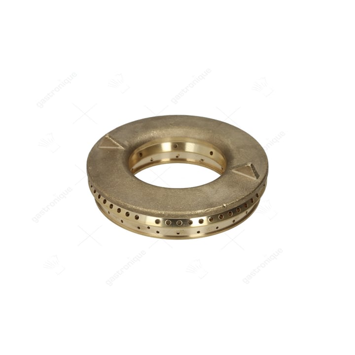 branderdekbranderdeksel D ø 110mm 5,5kW boring ø 2,6mm met centraal gat ø 65mm