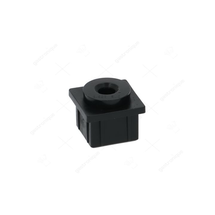 untere Stütztür 25x25 mm schwarz