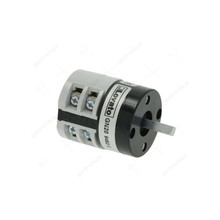 selector switch 0-1-2 posit. 20a 690v