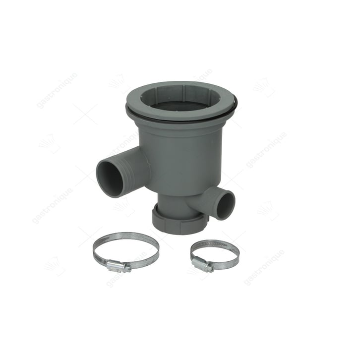 aanzuigdeel compleet draad 2" AD ø 125mm ID ø 28mm slang ø 35/47mm