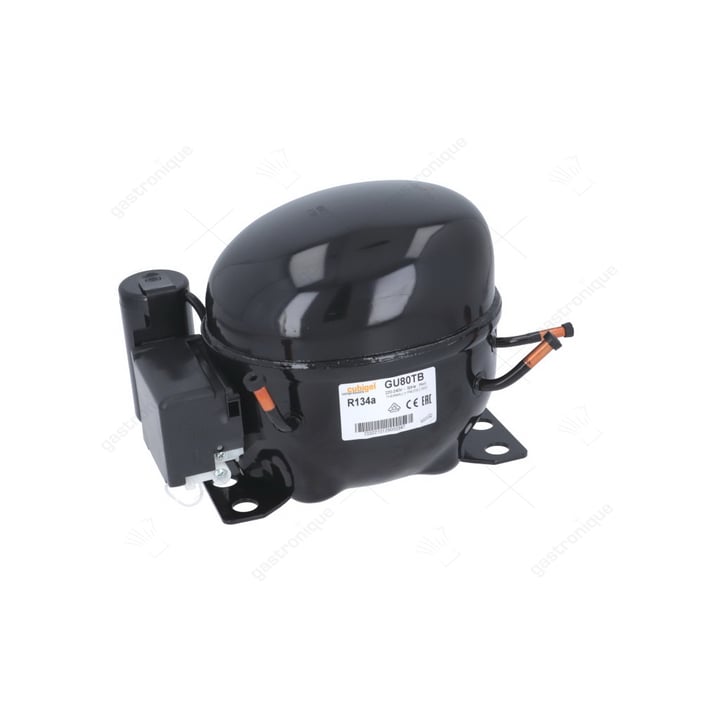 compressor koelmiddel R134a type GL90TB 220-240V 50Hz HMBP volledig hermetisch 10,8kg 1/4HP