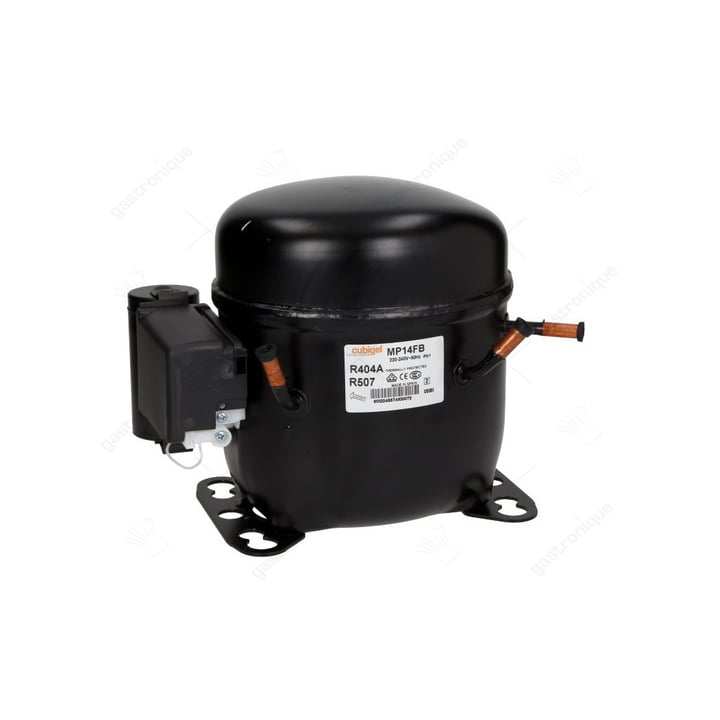 Kältemittelkompressor R404a/R507 Typ MP14FB 220-240V 50Hz LBP vollständig hermetisch 13,9kg 1/2HP