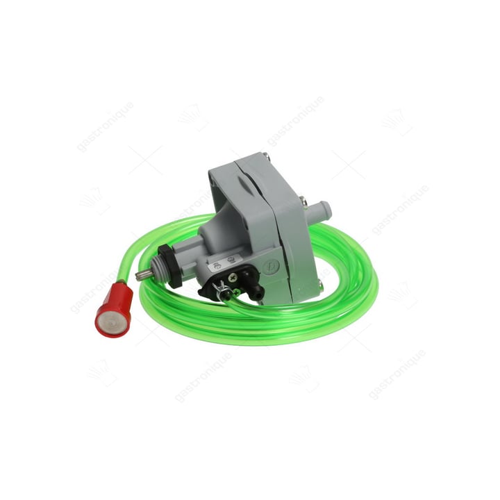 doseerapparaat type DW met hulpdrukaansluiting glansspoelmiddel ingang 4mm uitgang 8mm  elt/20