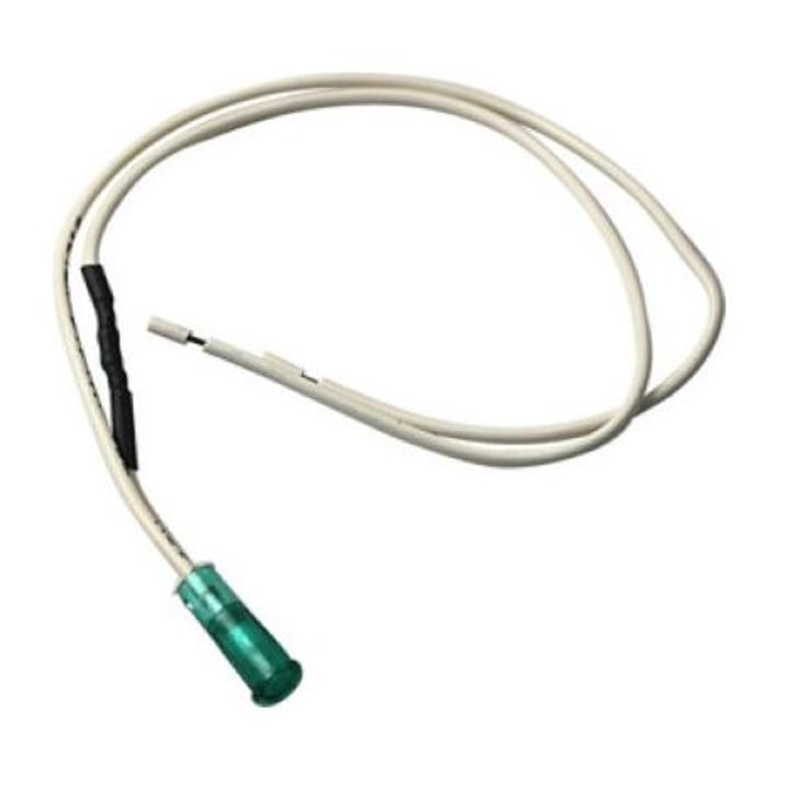 SIGNAALLAMP GROEN 230V head 7 mm hole 6 mm