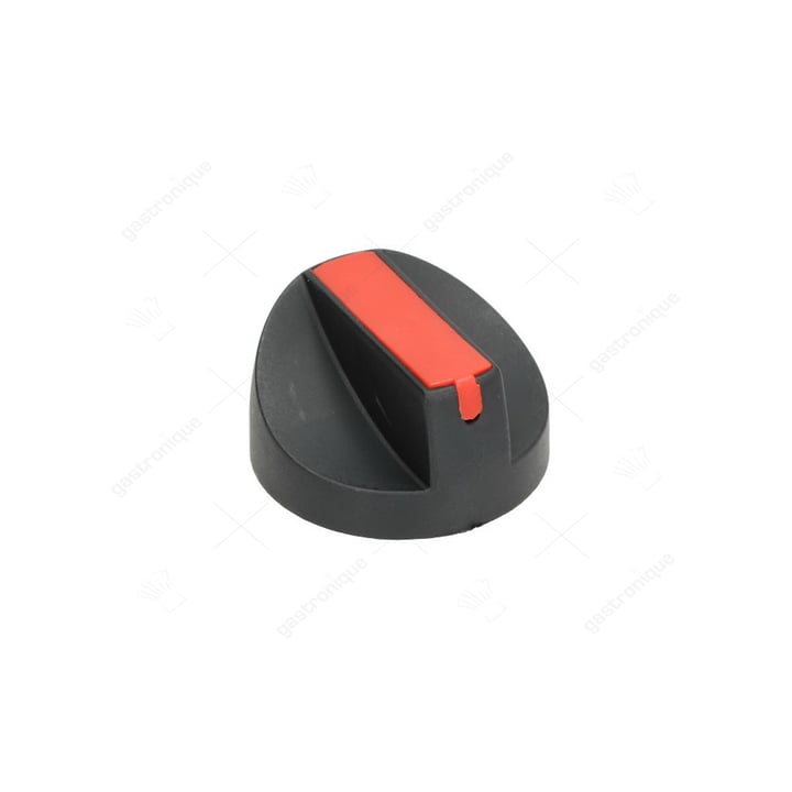 zwarte knop ø 68 mm