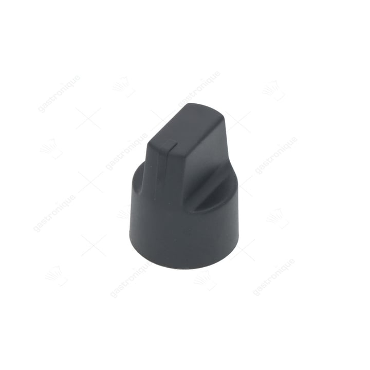 schwarzer Knopf ø 32 mm