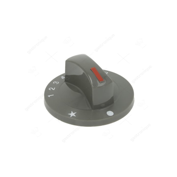 GRAUER KNOPF ø 71 mm 1-2-3-4-5-6-7-8