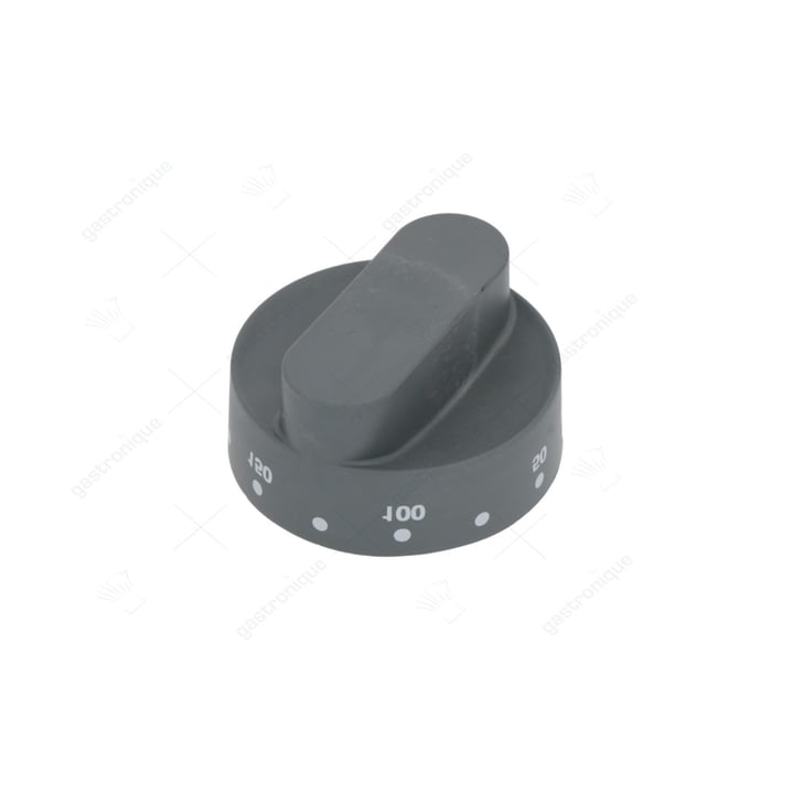grijze knop ø 55 mm 50-250°c