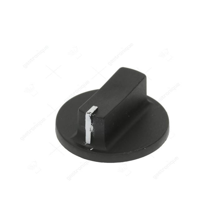 knop zwartø 45 mm