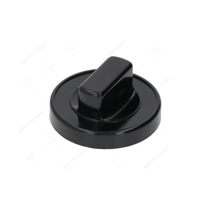 zwarte knop ø 70 mm universeel