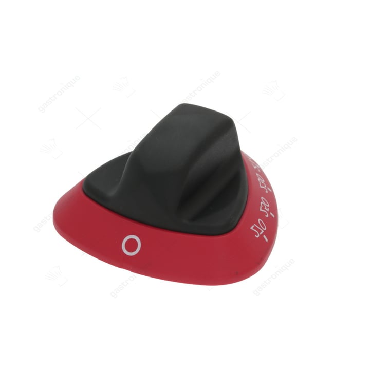 zwarte knop-rood 100-270°c