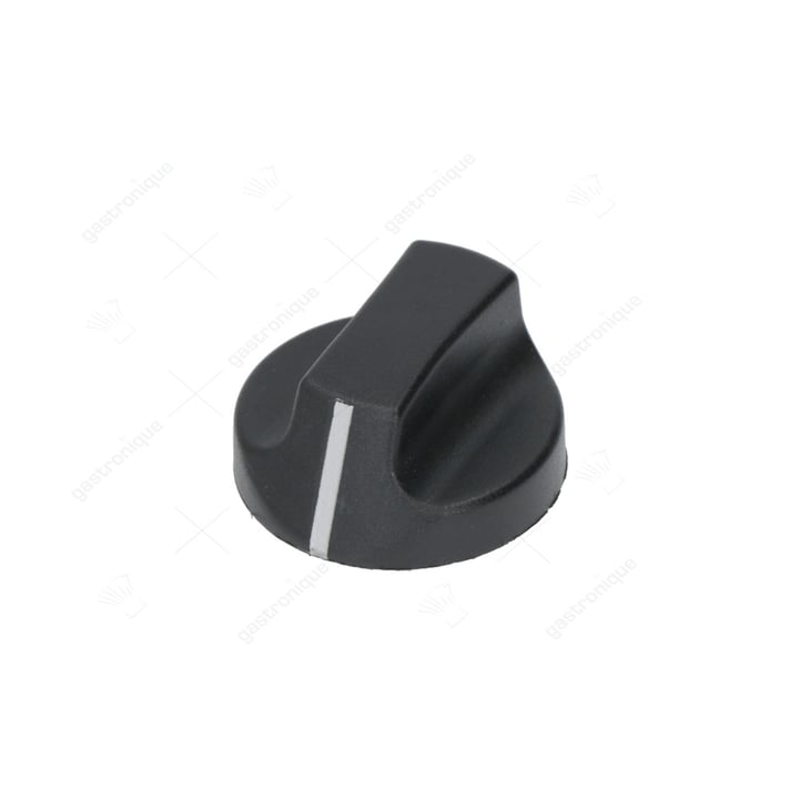 zwarte knop ø 40 mm