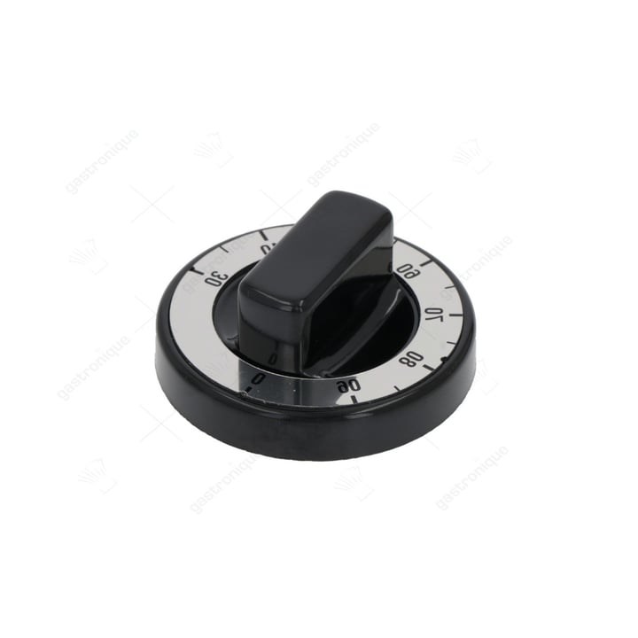 bouton noir ø 70 mm 30-90°c
