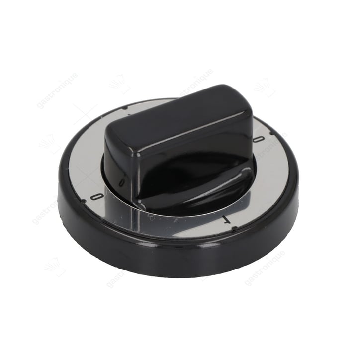 bouton noir ø 70 mm 0-1-0-1