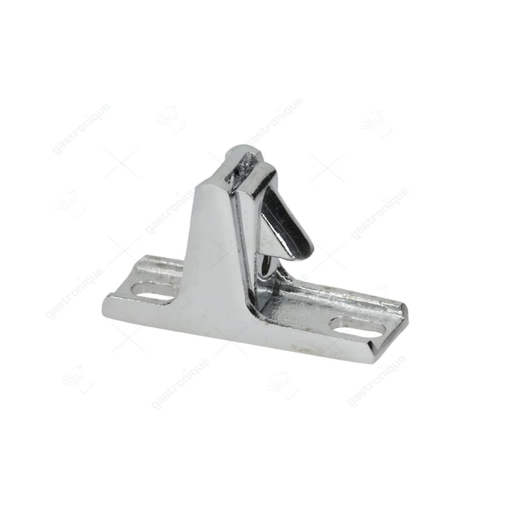 tegenstuk L 58mm B 20mm H 35mm bevestigingsafstand 42mm messing verchroomd