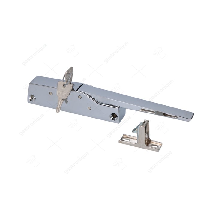 Griffverschluss L 150mm G 795 Befestigungsabstand 133mm abschließbar Kühlgerät