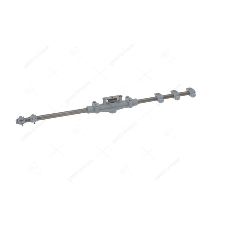 naspoelarm L 500mm inbouwpositie boven/onder sproeiers 6 inbouw ø 12mm