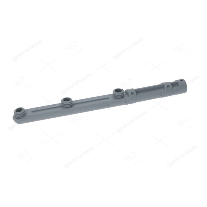 naspoelarm inbouwpositie rechts L 220mm inbouw ø 13mm sproeiers 3