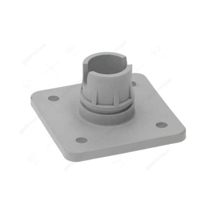 tegenhouder voor wasarm inbouwpositie boven/onder L 102mm B 102mm