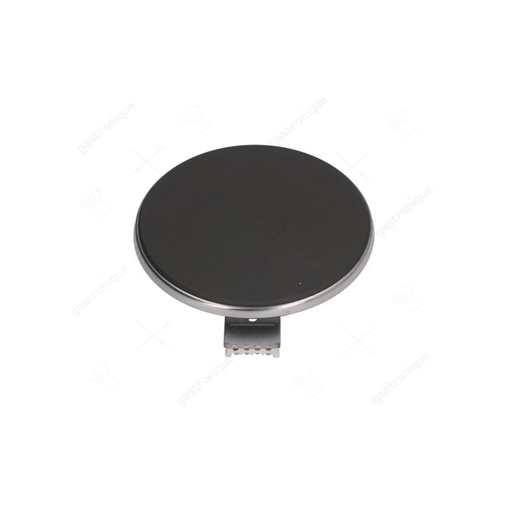 kookplaat ø 180mm 1500W 230V aansluiting 4 schroefklemmen met 8mm oversteekrand