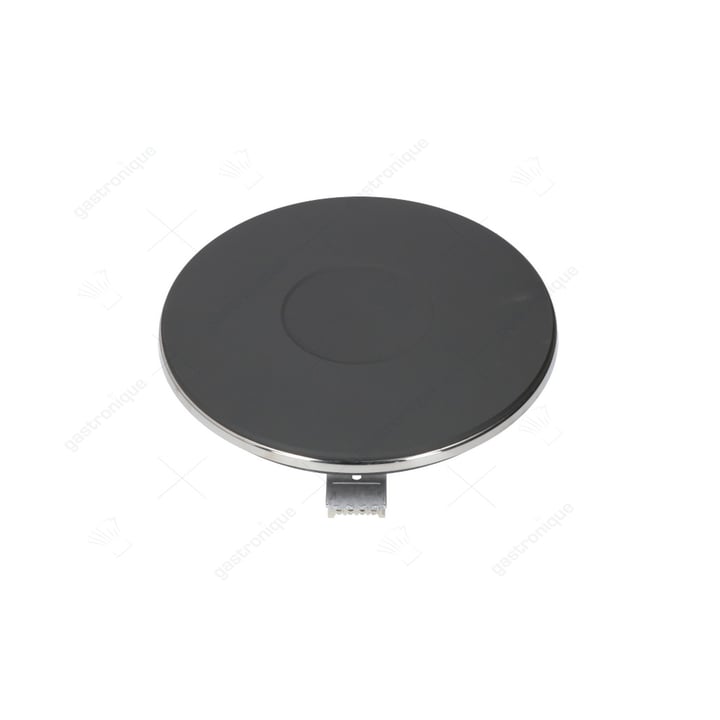 kookplaat ø 300mm 2500W 400V aansluiting 4 schroefklemmen met 8mm oversteekrand