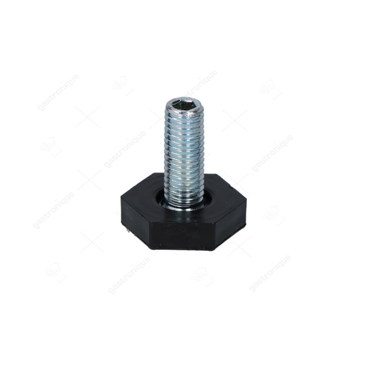 foot hexagonal ø 30x8 mm
