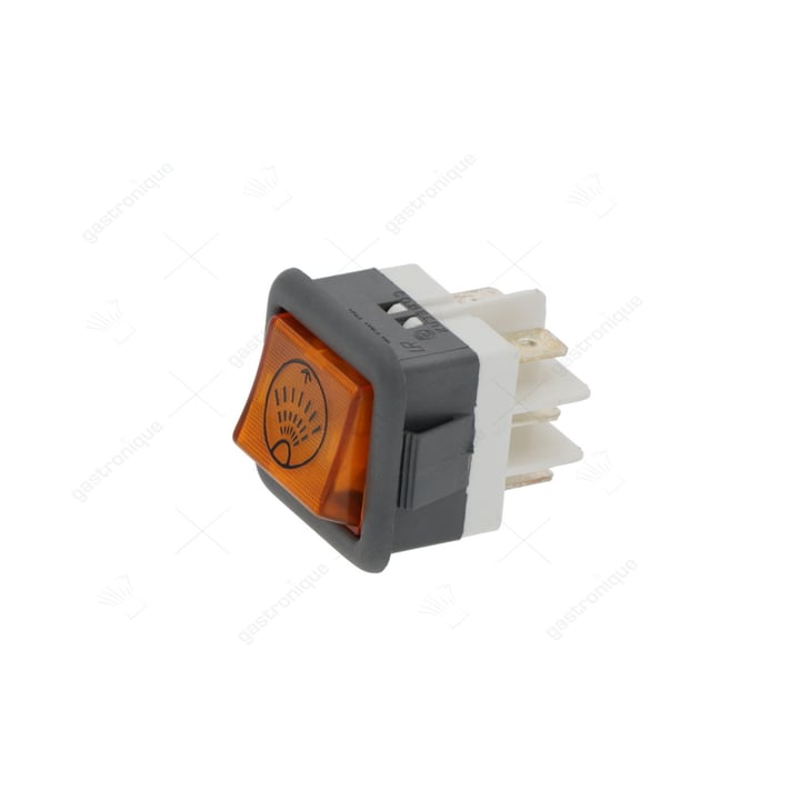 drukschakelaar oranje " naspoel"