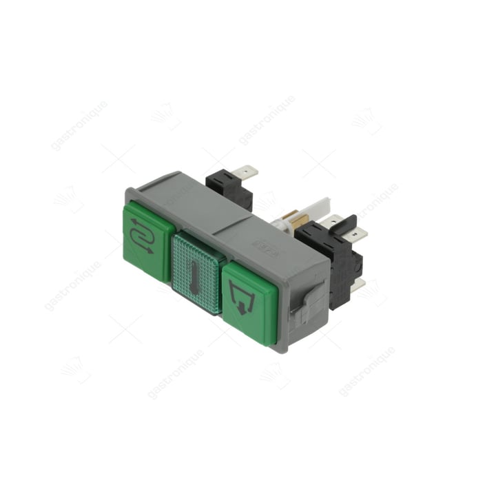 drukschakelaar 2 buttons panel 250v 16a