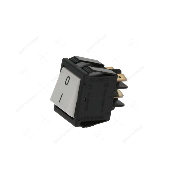 Schalter 2-polig weiß 16a 250v