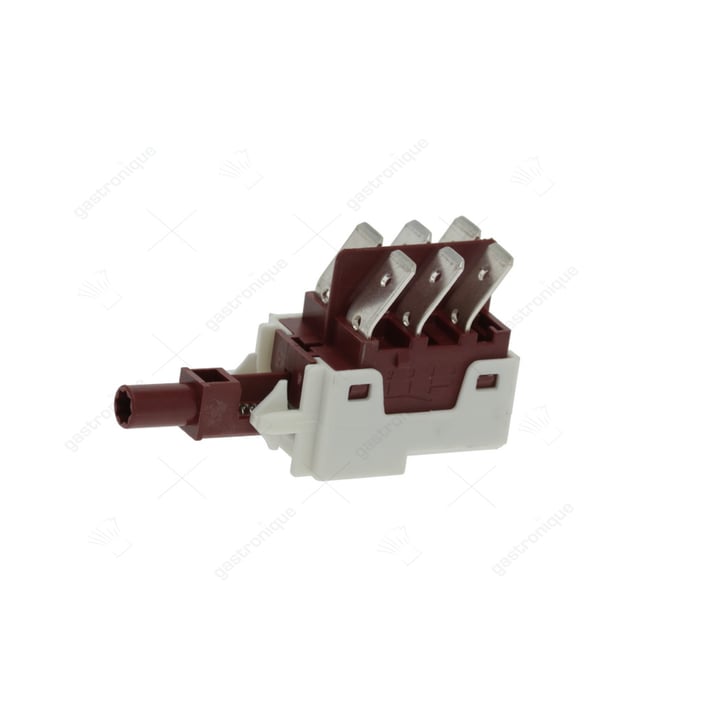 schakelelement 2CO 250V 16A aansluiting vlaksteker 6,3mm