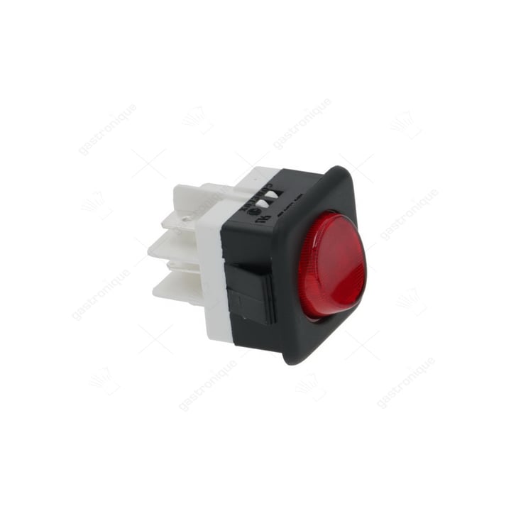 SCHAKELAAR 2 POLIG ROOD 16A 250V