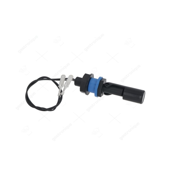 vlotterschakelaar draad M16x1,5 1NO of 1NC ø 16mm L 88mm inbouw ø 16mm 250V 1A kabel