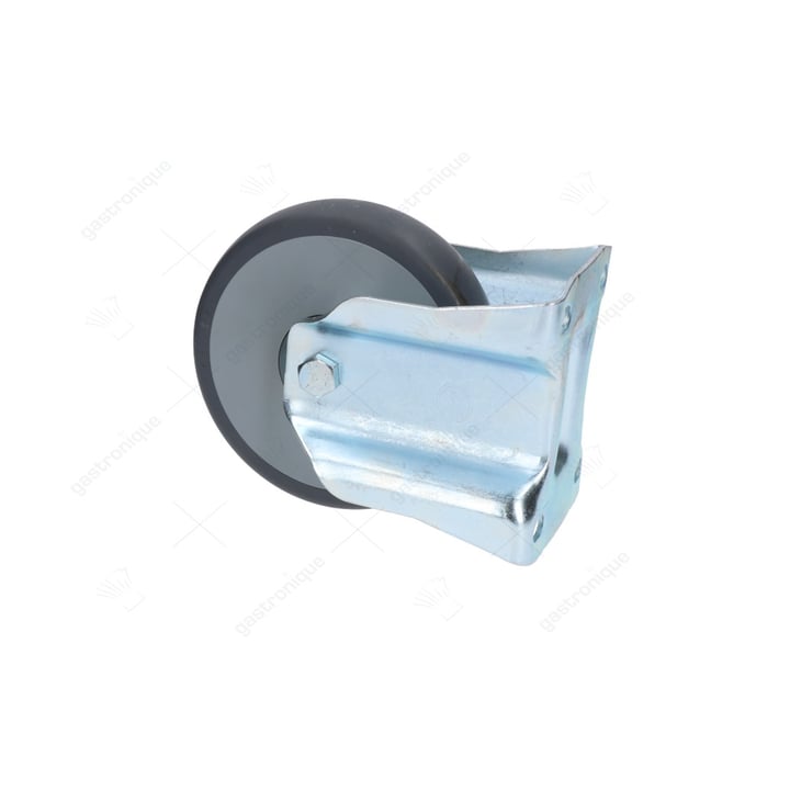 castor fixed plate