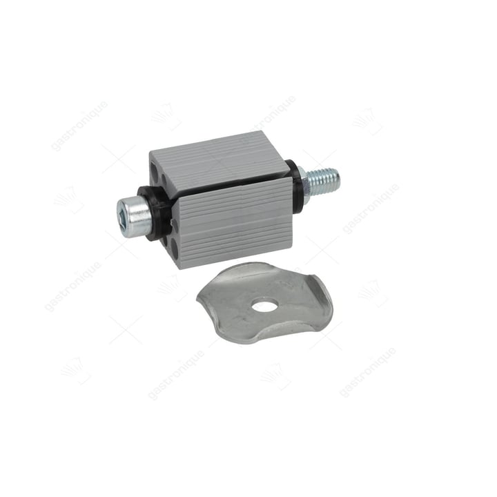 inbuisvoet vierkante buizen 25x25 mm