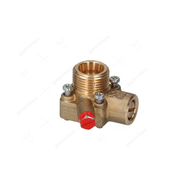 flange vertical ø 12/10 mm