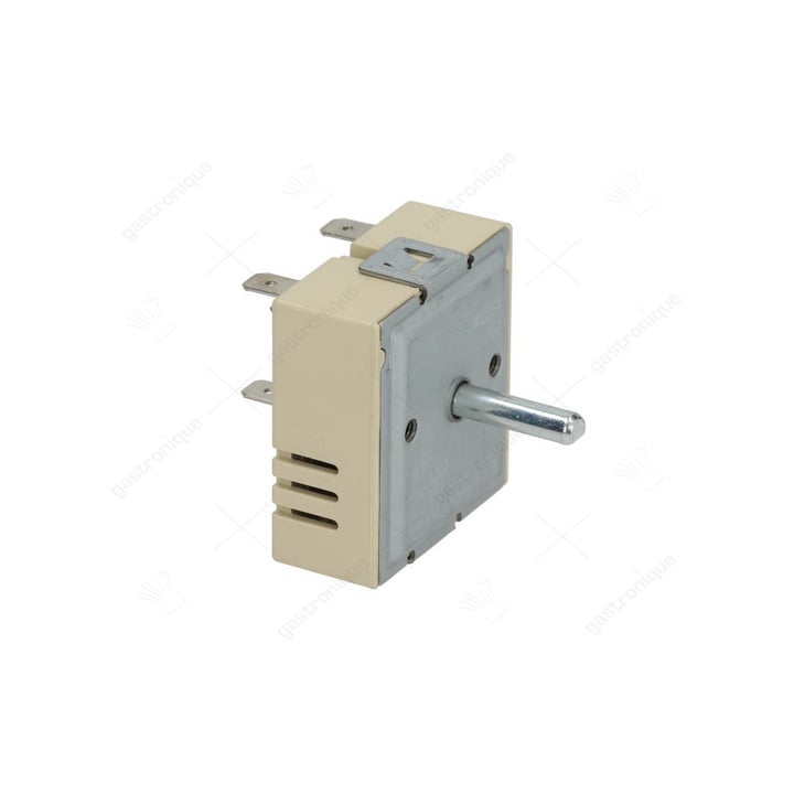 energieregelaar 230V 13A enkel circuit draairichting rechts as ø 6x4,6mm as L 23mm