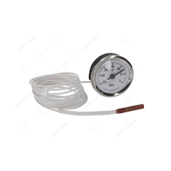 thermometer weiß ø 52 mm 0-120°c